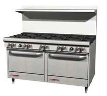 Southbend S60DD-4T 60" 2-Burner Gas Range with Griddle, LP, Each