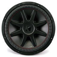 Kicker CompVR CVR152 (43CVR152) 1000W Peak (500W RMS) 15" CompVR Series Dual 2-Ohm Car Subwoofer N4