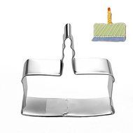 Sher Birthday Cake Shape Cookie Cutters Set Fruit Cut Molds Stainless Steel N3
