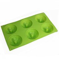 X-Haibei Monarch Crown Donut MINI Bundt Cake Ice Cream Jello Gelatin Pan Silicone Mold