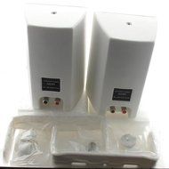 Acoustic Audio AA351W Indoor Outdoor 2 Way Speakers 2000 Watt White 4 Pair Pack AA351W-4Pr N5