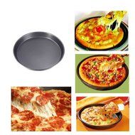 docooler Pan Pizza Cake Bake Mould Mold Bakeware 8in Round Shape Dishwasher Safe Versatile Sturdy N3