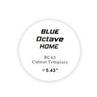 Blue Octave RC43 In Ceiling Speakers 3 Way Home 1760 Watts New 4 Pair Pack RC43-4PR N7