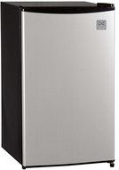 Daewoo 3.3 Cu Ft Spotless Steel-Compact Refrigerator | FR-033RVS