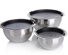 6 piece Stainless Steel Mixing Bowl Set