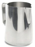New Large 50 oz. (Ounce) Espresso Coffee Milk Frothing Pitcher, Steaming Frothing Pitcher, Stainless Steel (18...