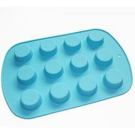 X-Haibei Round Circle Cylinder Soap Mold Chocolate Cotton Candy Jello Silicone Moulds