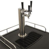 EdgeStar Full Size Triple Tap Kegerator with Digital Display - Black N7