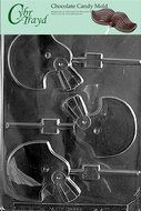 Cybrtrayd S063 Sports Chocolate Candy Mold, Football Helmet Lolly