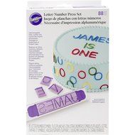 Wilton 2104-0236 Letter Message Press Set