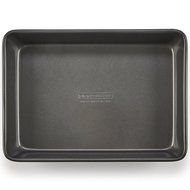 BLACK+DECKER 83392 Commercial Nonstick Oblong Cake Pan, 13&quot; x 9&quot;, Gray