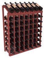 Wine Racks America Ponderosa Pine 7 Column 8 Row Display Top Kit. 13 Stains to Choose From! N3