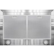 Perfetto Kitchen and Bath 30" Convertible Wall Mount Range Hood in Stainless Steel with LEDs and Push Controls