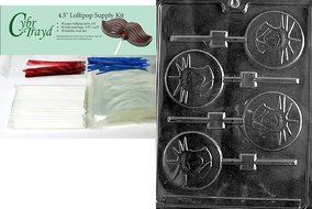 Cybrtrayd P014 Statue of Liberty Lolly Chocolate Candy Mold with Exclusive Cybrtrayd Copyrighted Chocolate Molding... N5