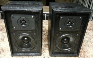 PINNACLE AC-400 4" 2-Way Compact Bookshelf Speaker Pair N2