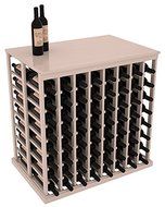 Wine Racks America Ponderosa Pine Double Deep Tasting Table + Solid Top. 13 Stains to Choose From! N6