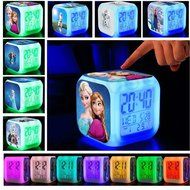 Yosa LED Colorful flash Touch lights princess Doll Clock toys brinquedos educational toys Dolls Accessories