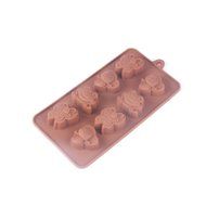 5 Pieces Set of Candy Molds, Chocolate Molds, Silicone Molds, Soap Molds, Silicone Baking Molds- Dinosaur,Happy...