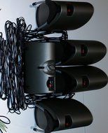 Klipsch Synergy Quintet "I" Micro Home Theater Speaker System (Set of Five, Silver) (Discontinued by Manufacturer) N2