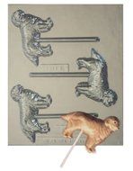 Golden Retriever Pop Dog Candy Mold