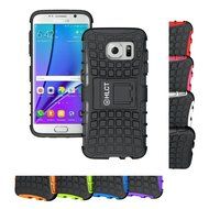 Galaxy S7 Edge Case, HLCT Rugged Shock Proof Dual-Layer Case with Built-In Kickstand for Samsung Galaxy S7 Edge... N2