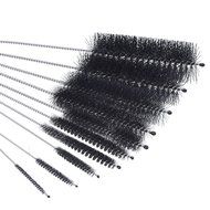 eBoot 8.2 Inch Nylon Tube Cleaning Brush Set Pipe Cleaning Brushes with Protective Cap, 10 Pieces N4