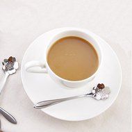 Wenkoni Stainless Steel Creative Spoon for Coffee、Tea、Cake、Sugar、Dessert Ice Cream Spoon (Set of 8) N17