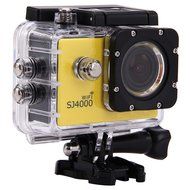 Generic Pangu 1080P 1.5 Inch 12MP 170 Degree Full HD Micro USB 2.0 Wifi SJ4000 Sports DV Camera (Yellow)