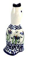 Collectible Baking Essential: Polish Pottery Pie Bird Vent Whistle Funnel Chimney - For Venting 2-Crust Pies (... N3