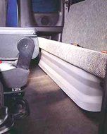UNLOADED MTX Thunderform Subwoofer Enclosure for Dodge RAM EXTRA &amp; QUAD Cab Pickup 1994-2001 (CHARCOAL) for 2-...