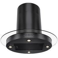 FIREBIRD 30" Island Mount Black Stainless Steel Touch Button Control Powerful Kitchen Vent Range Hood