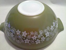 Vintage 1970's " Spring Blossom " 4 Quart Cinderella Mixing Nesting Batter Bowl #444 N2