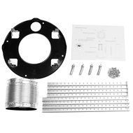 FIREBIRD 30" Island Mount Black Stainless Steel Touch Button Control Powerful Kitchen Vent Range Hood N3