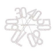 Hundred Decorative Rhinestone Cake Topper