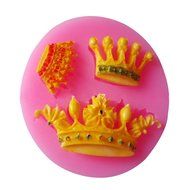 Crowns 3 Styles Mini Silicone Mold for Fondant, Gum Paste &amp; Chocolate N3