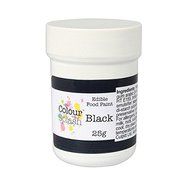 Colour Splash Edible Food Paint - Matt Black