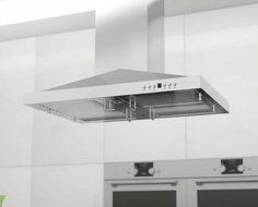Z Line GL1i-30 Stainless Steel Island Mount Range Hood, 30-Inch N2
