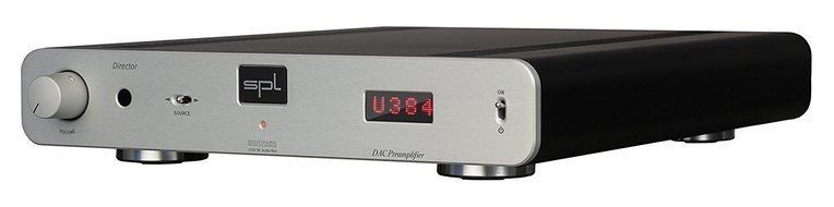 SPL Director balanced Preamp/DSD DAC with 140dB dynamic range! (Silver) N3