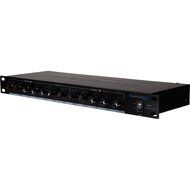 Technical Pro XO3 3 Way Crossover with Subwoofer Output, 20Hz-25kHz 1dB Frequency Response, Black