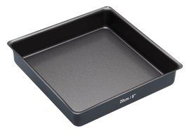 20cm Master Class Non-stick Square Loose Base Sandwich Pan Square
