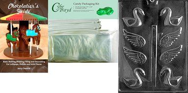 Cybrtrayd W015 Small 3D Swan Wedding Chocolate Candy Mold N2