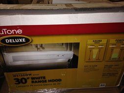 NUTONE WS130WW Nutone WS130WW 30" Allure I Range Hood