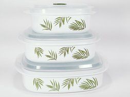 Corelle Bowls- Corelle - Bamboo Leaf - Mixing Bowls - Kitchen Storage - Drinking Glasses - Corelle - Mixing Bowls... N2