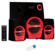Theater Solutions TS215 Home 2.1 Speaker System with Bluetooth FM Tuner USB / SD Multimedia N3