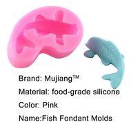 Mujiang Little Mermaid Cake Decorating Food Grade Silicone Jello Sugar Chocolate Fondant Molds N22