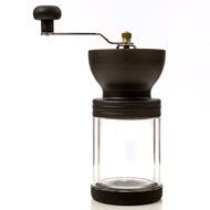 Manual Burr Coffee Grinder for Bean and Spices, Adjustable Hand Crank Mill for Espresso, French Press N3