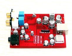 TE7022+CS4398+OPA2132 24BIT-96K USB Decoder Module board Computer Sound Card N2
