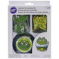 Wilton 415-2197 48 Count Frog Cupcake Decorating Kit N2