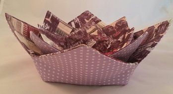 Microwave Bowl Cozy 3 pc. Set: Just Like Wine... N5