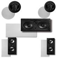 Polk Audio 90-RT In-Ceiling Speakers (Pair) Plus Polk Audio 265RT 3-Way In-Wall Speakers (Pair) &amp; A Polk Audio...
